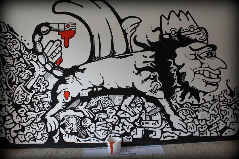 Wall Painting Massimo Pasca