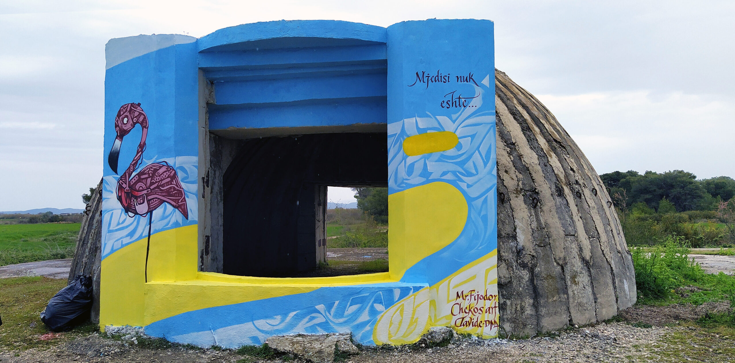 Arte pubblica per  la preservazione ambientale delle Aree Protette nel Sud dell’Albania