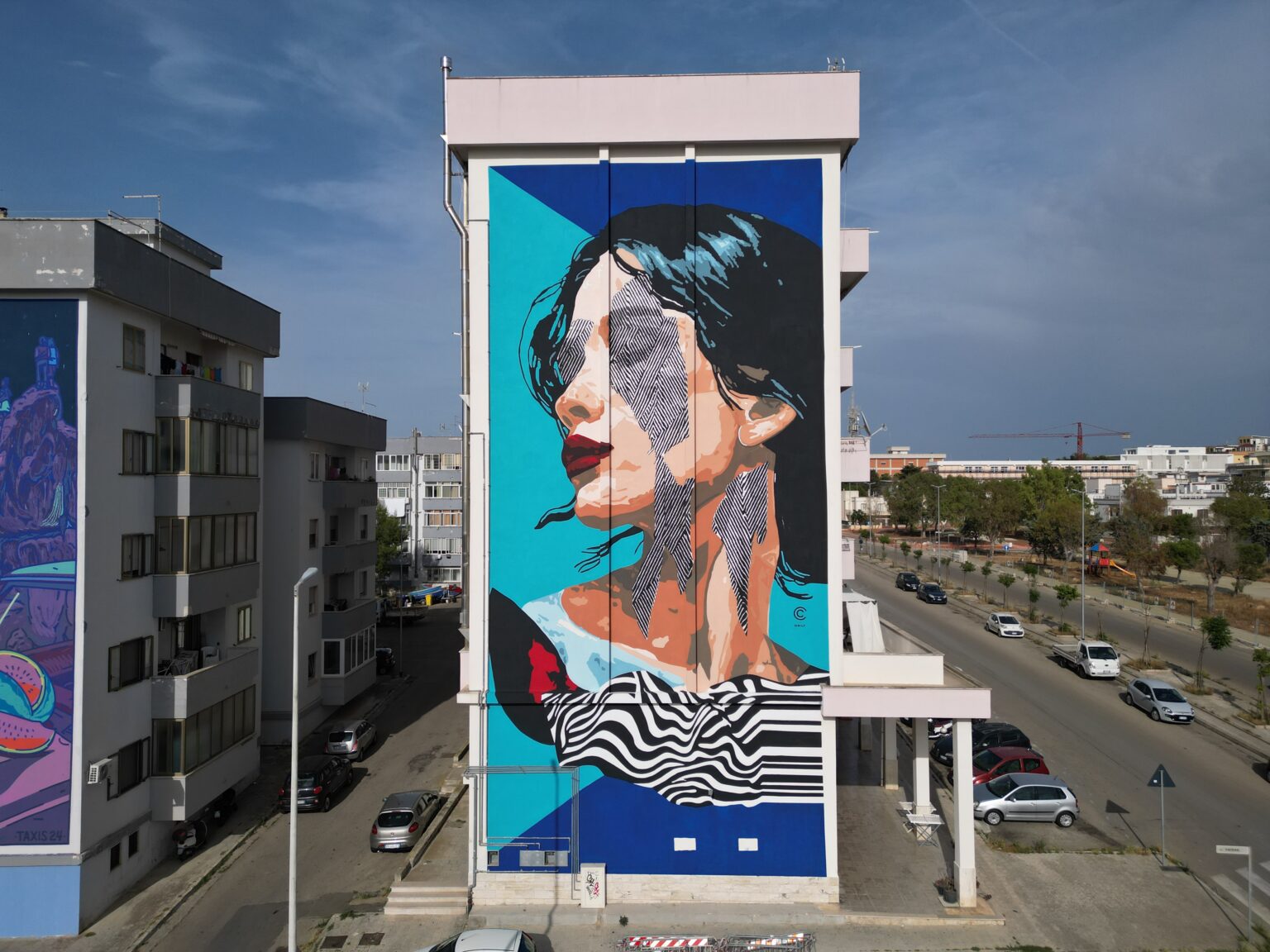 Gallipoli Art District 2024, murale di Chekos