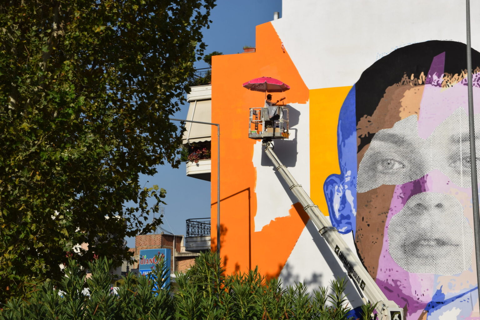 Mural in Lecce